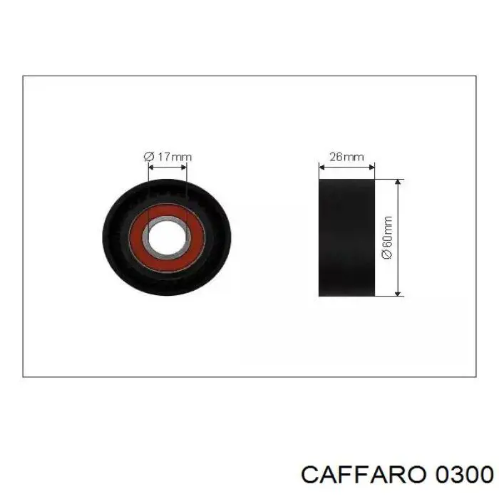 03-00 Caffaro паразитный ролик