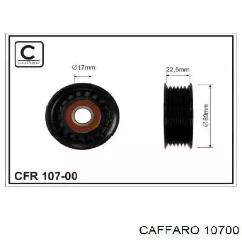 Натяжитель приводного ремня 10700 Caffaro