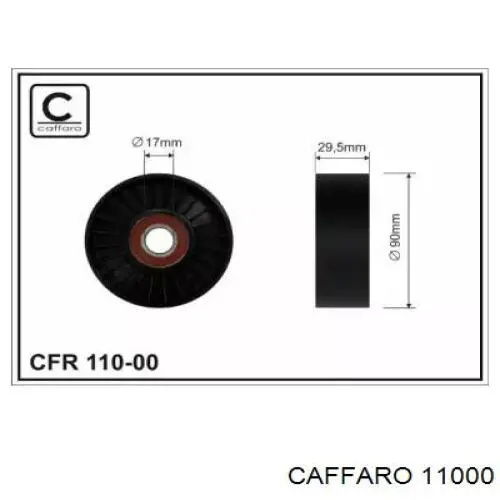 CFR110-00 Caffaro натяжной ролик