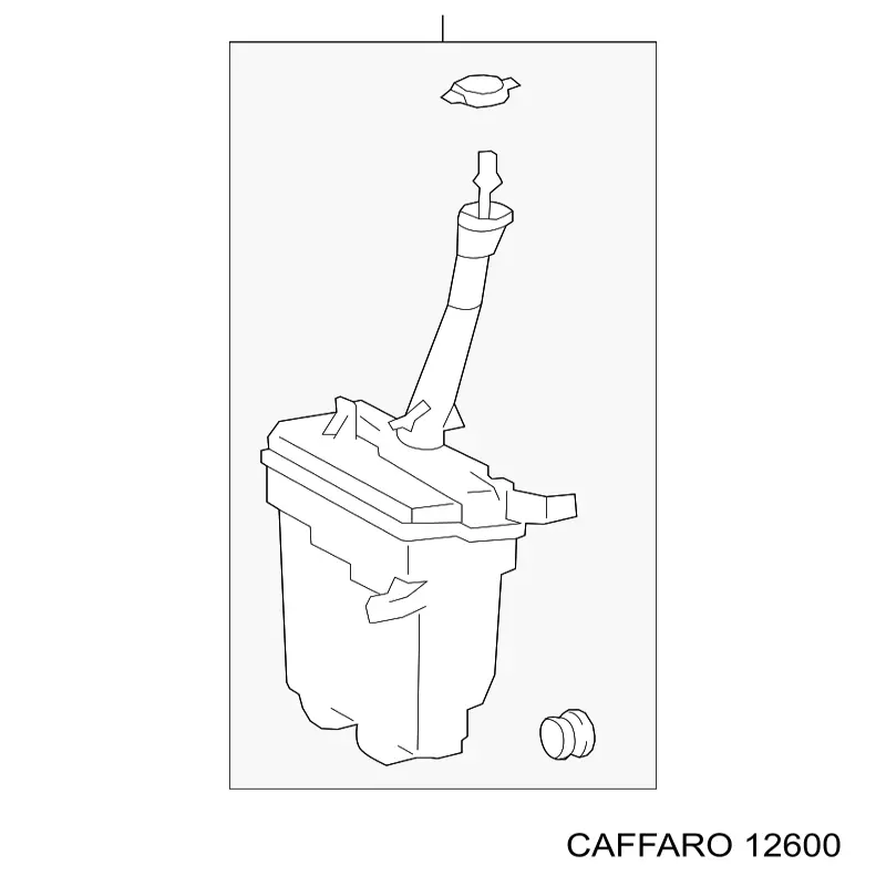Натяжной ролик CFR12600 Caffaro