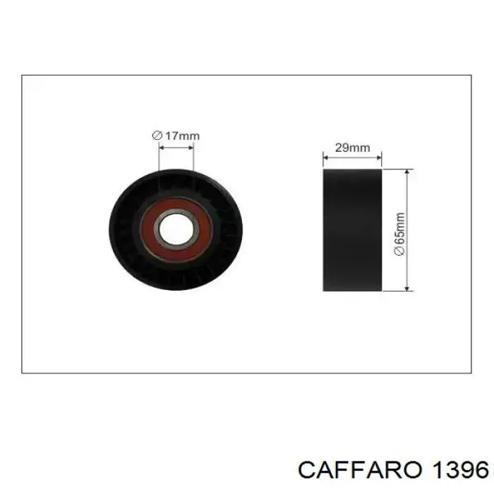 1396 Caffaro натяжной ролик