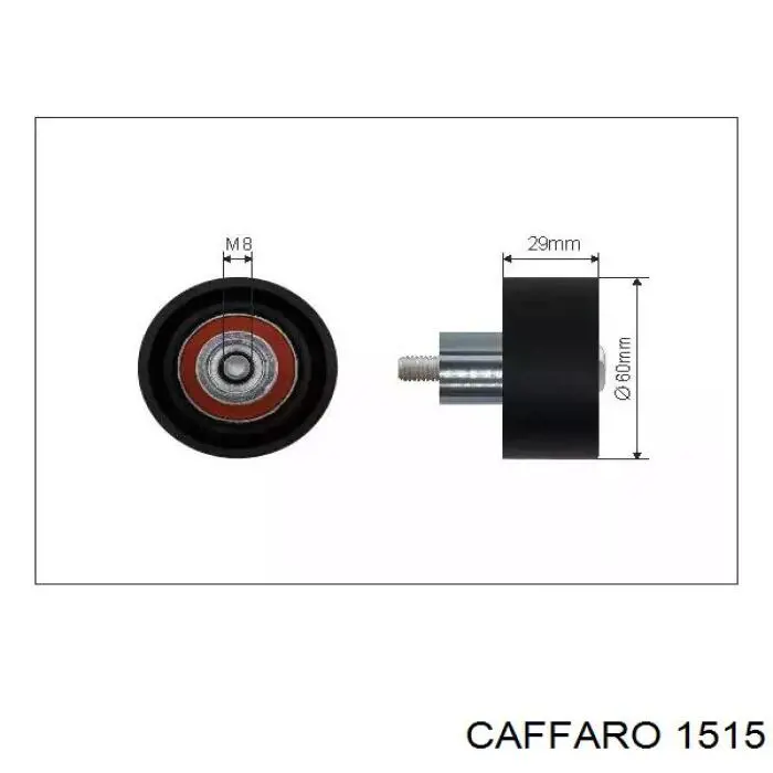 Паразитный ролик ГРМ 1515 Caffaro