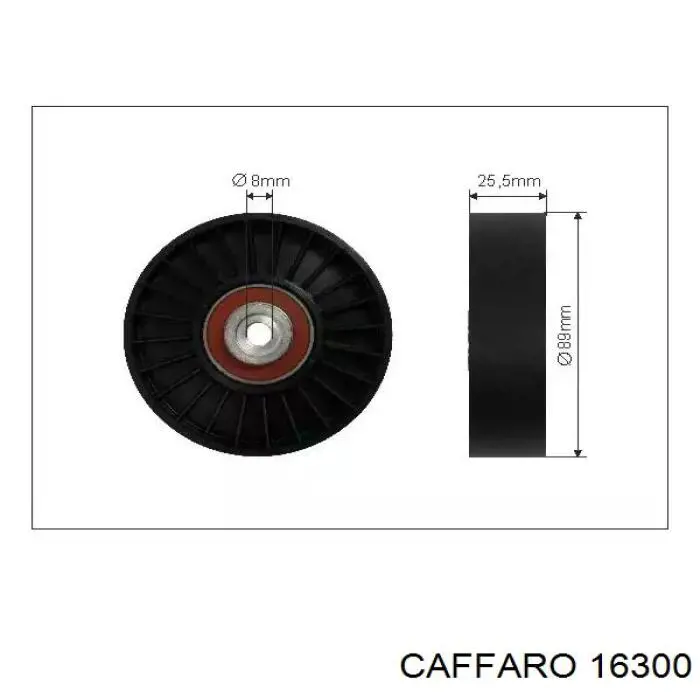 Купить 16300 Caffaro Натяжной ролик