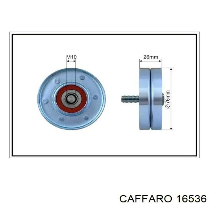 165-36 Caffaro паразитный ролик
