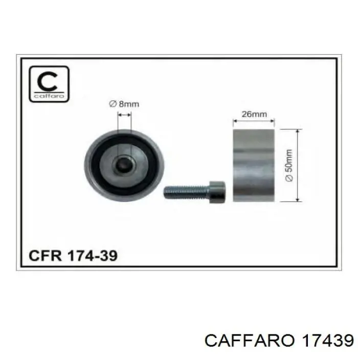 174-39 Caffaro паразитный ролик