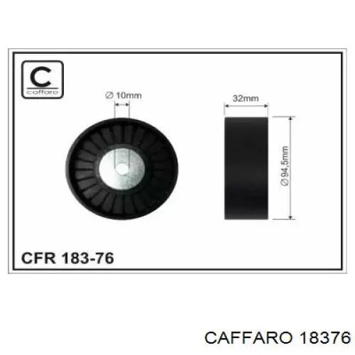 Паразитный ролик 18376 Caffaro