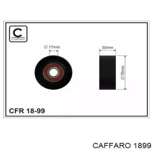 Натяжной ролик 1899 Caffaro