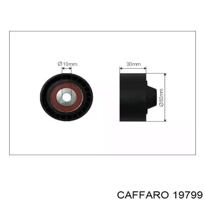 197-99 Caffaro паразитный ролик