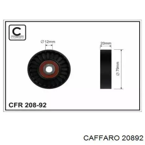Compre 20892 Caffaro Rolo de reguladora de tensão da correia de transmissão