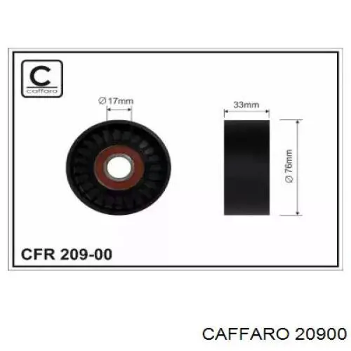 Натяжной ролик 20900 Caffaro