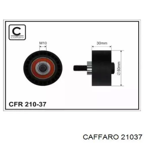 21037 Caffaro ролик ремня грм паразитный