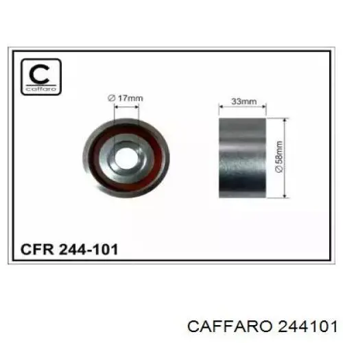 Ролик натяжителя Sato Tech V105821P