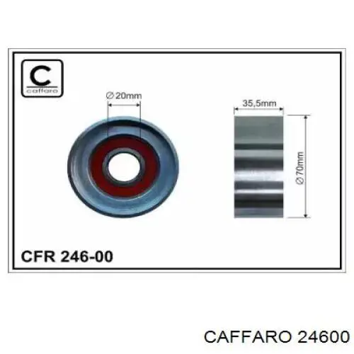 CFR 246-00 Caffaro паразитный ролик
