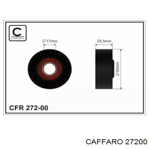 Натяжной ролик 27200 Caffaro