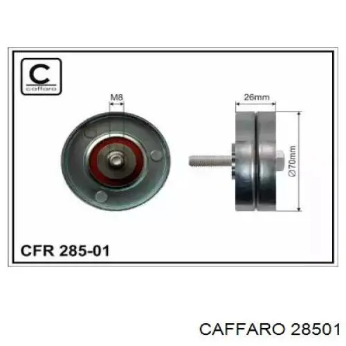 Паразитный ролик 28501 Caffaro