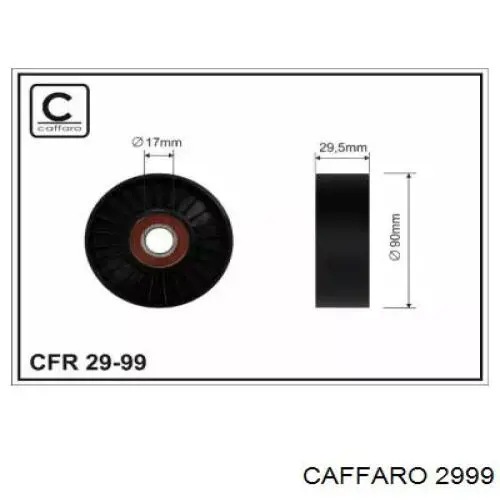 Паразитный ролик 2999 Caffaro