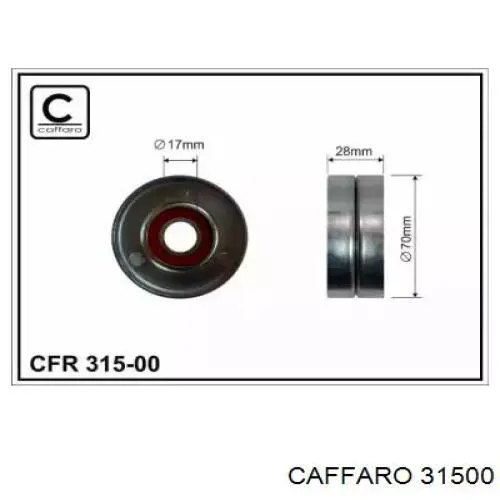 Купить 31500 Caffaro Паразитный ролик