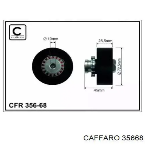 Натяжной ролик Renault (RVI) 7700860455 цена, от 8.62 USD