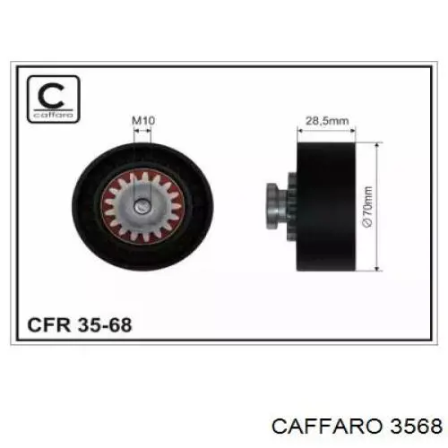 Натяжной ролик Caffaro 3568 цена, от 16.51 USD