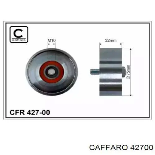 42700 Caffaro натяжной ролик