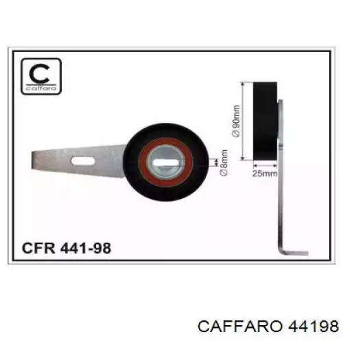 44198 Caffaro натяжной ролик