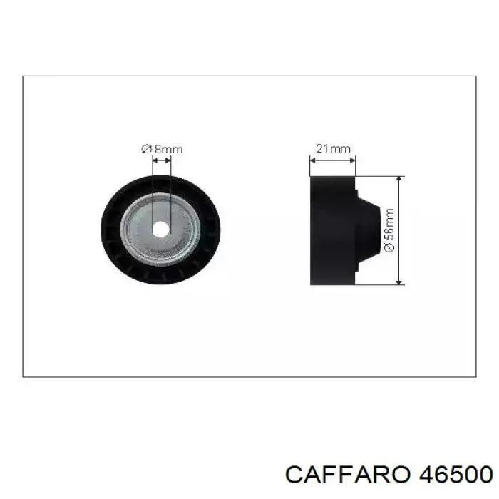Натяжной ролик Caffaro 46500 цена, от 8.44 USD