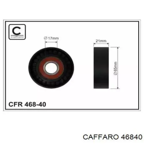 Rodillo de la polea 46840 Caffaro