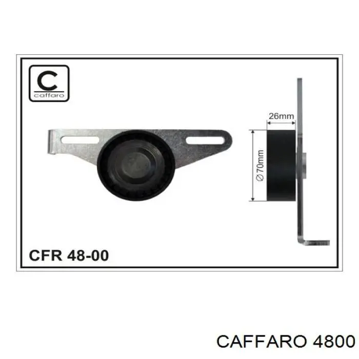 Купить 4800 Caffaro Натяжитель приводного ремня
