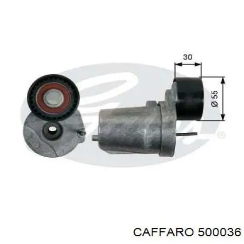 Купить 500036 Caffaro Натяжной ролик