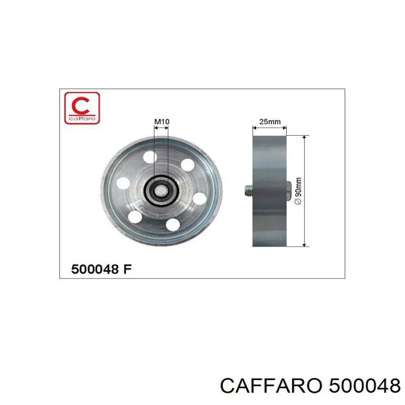 Купить 500048 Caffaro Натяжной ролик