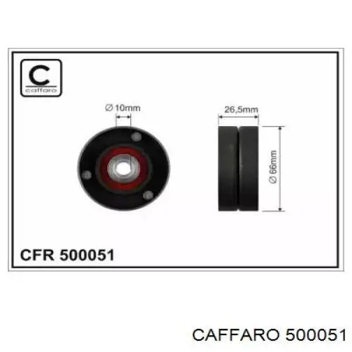 Паразитный ролик 500051 Caffaro