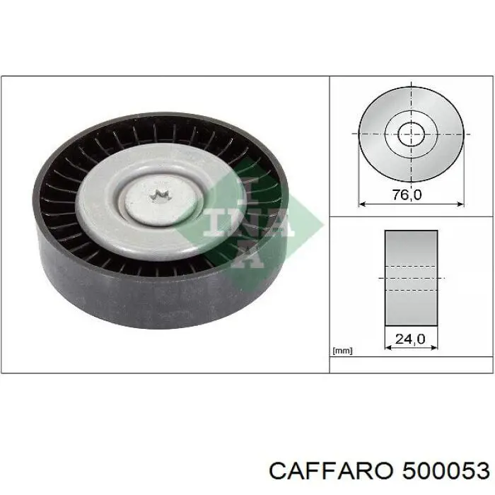 Ролик паразитный Magneti Marelli MPQ1271