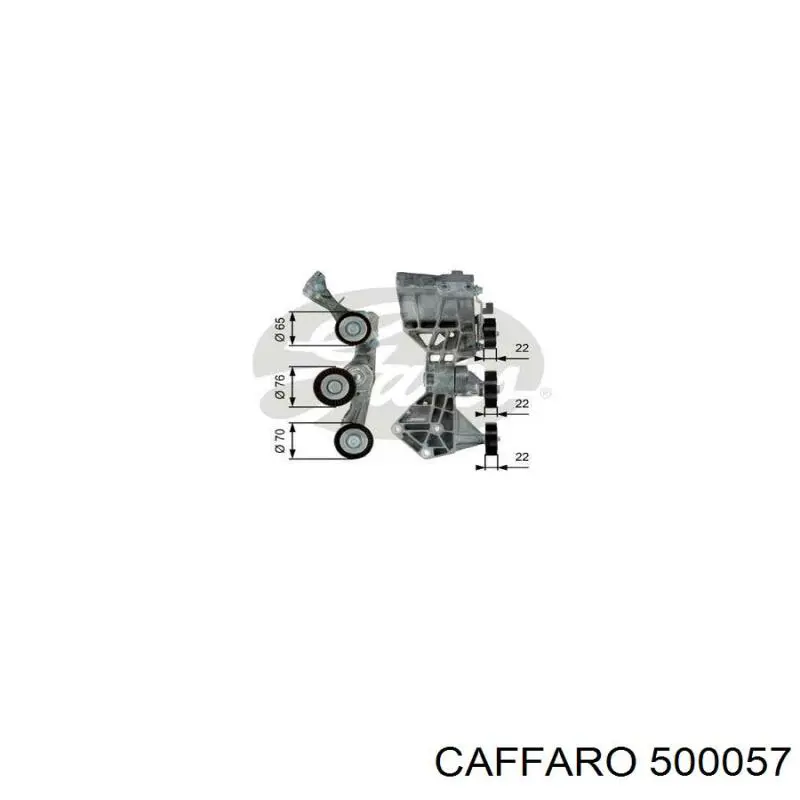 Натяжной ролик Caffaro 500057 цена, от 8.87 USD