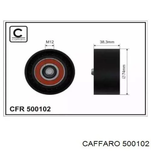 Купить T36285 Gates Паразитный ролик