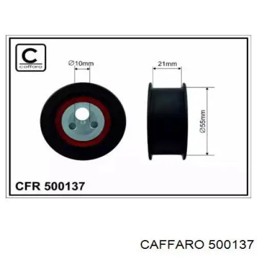 500137 Caffaro ролик грм