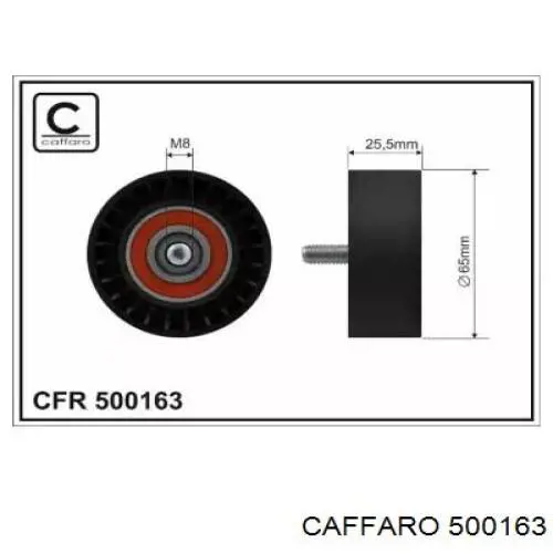 Паразитный ролик 500163 Caffaro