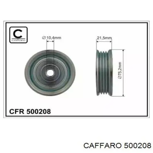 500208 Caffaro натяжной ролик