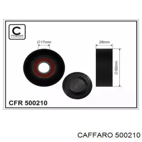 500210 Caffaro натяжной ролик