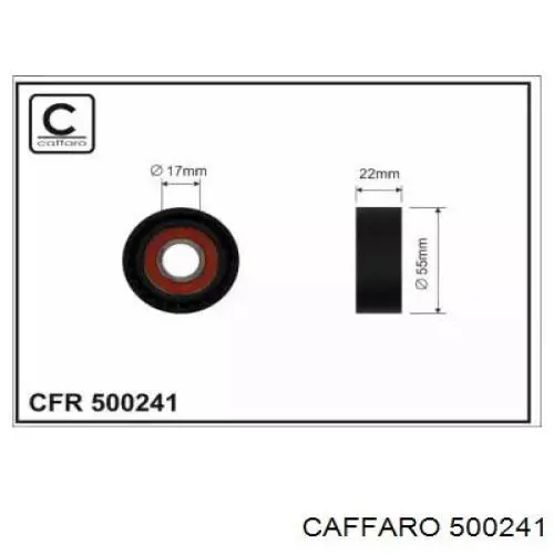 T0564 Hutchinson Ролик натяжителя ремня агрегатов