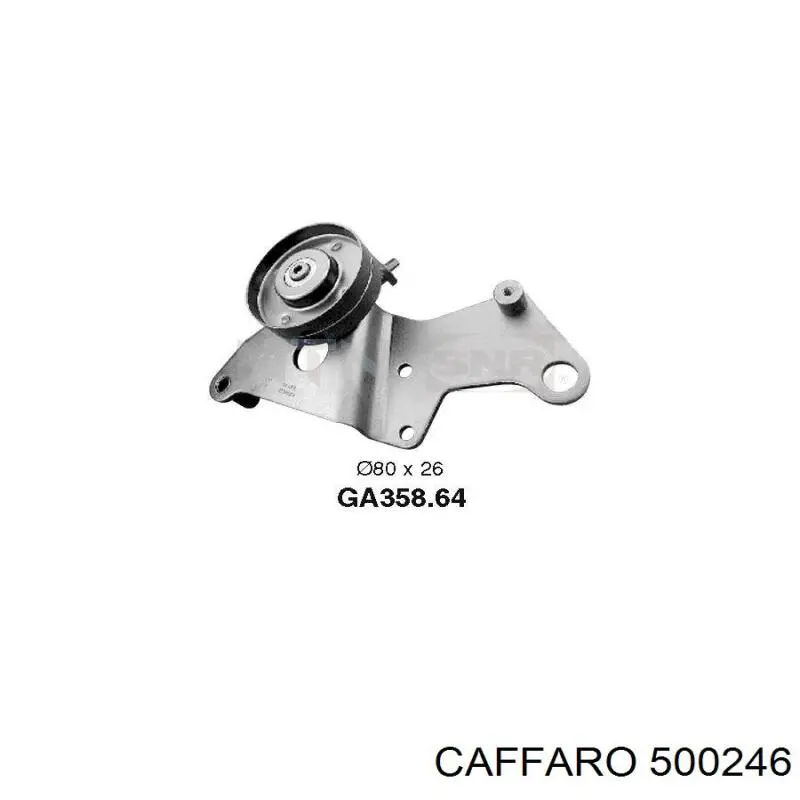 Натяжной ролик Caffaro 500246 цена, от 15.78 USD