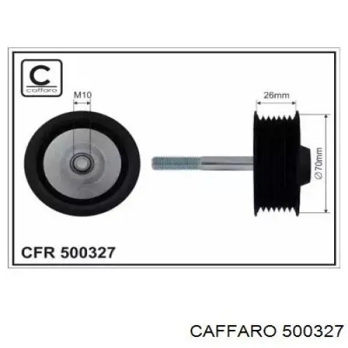 Паразитный ролик 500327 Caffaro