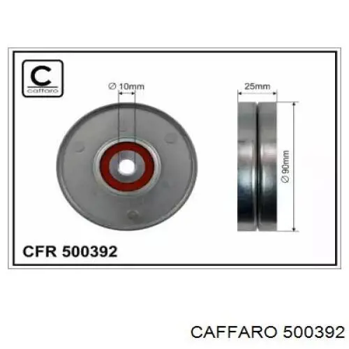 Паразитный ролик 500392 Caffaro