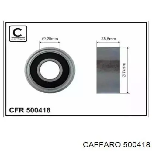 500418 Caffaro натяжитель приводного ремня