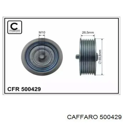 Паразитный ролик 500429 Caffaro