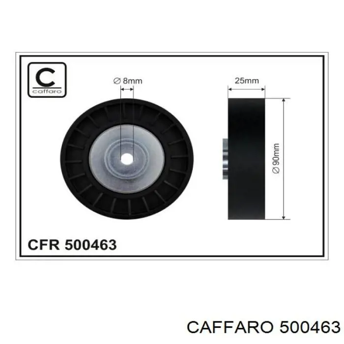 Паразитный ролик 500463 Caffaro