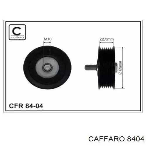 8404 Caffaro Ролик приводного ремня, паразитный