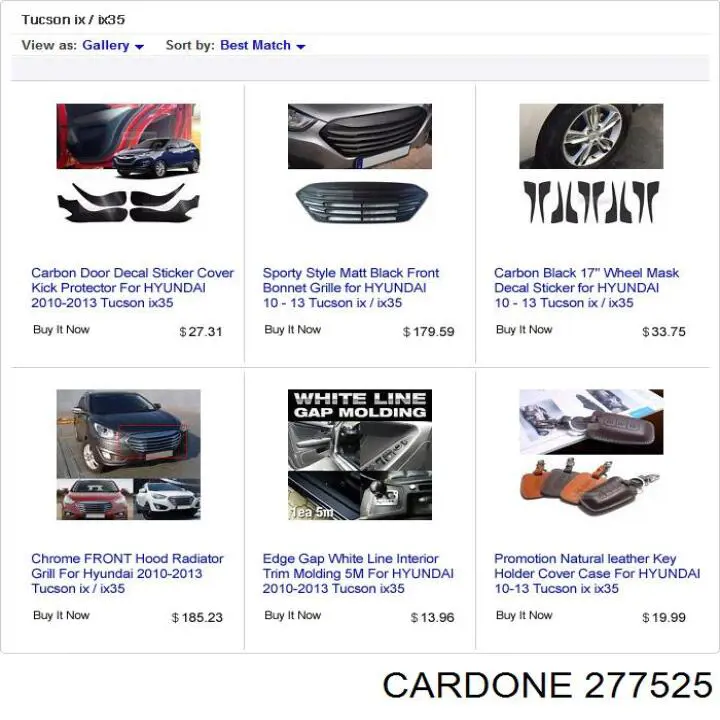 277525 Cardone ГУР руля