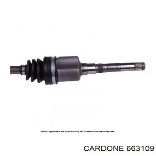 Левая полуось 663109 Cardone