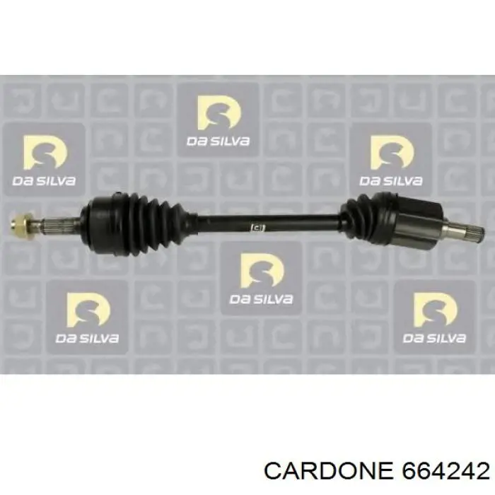 664242 Cardone Полуось передняя левая