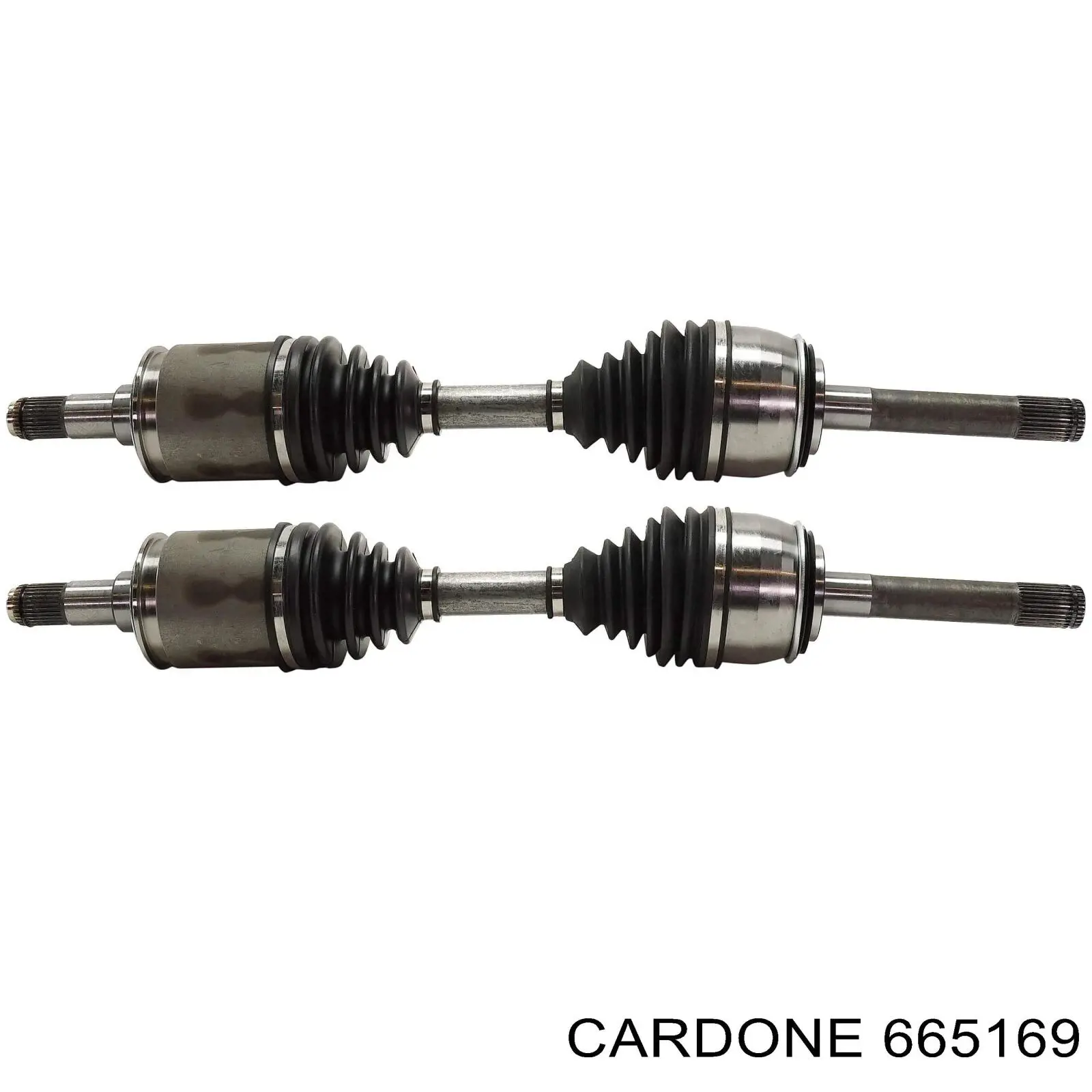 665169 Cardone полуось (привод передняя правая)